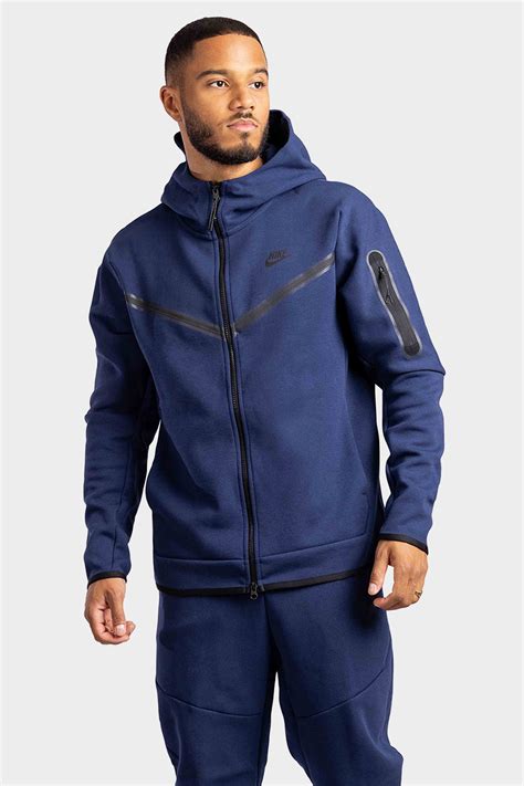 nike tech fleece donkerblauw|nike tech fleece laid back.